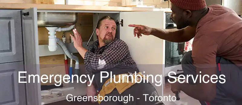Emergency Plumbing Services Greensborough - Toronto